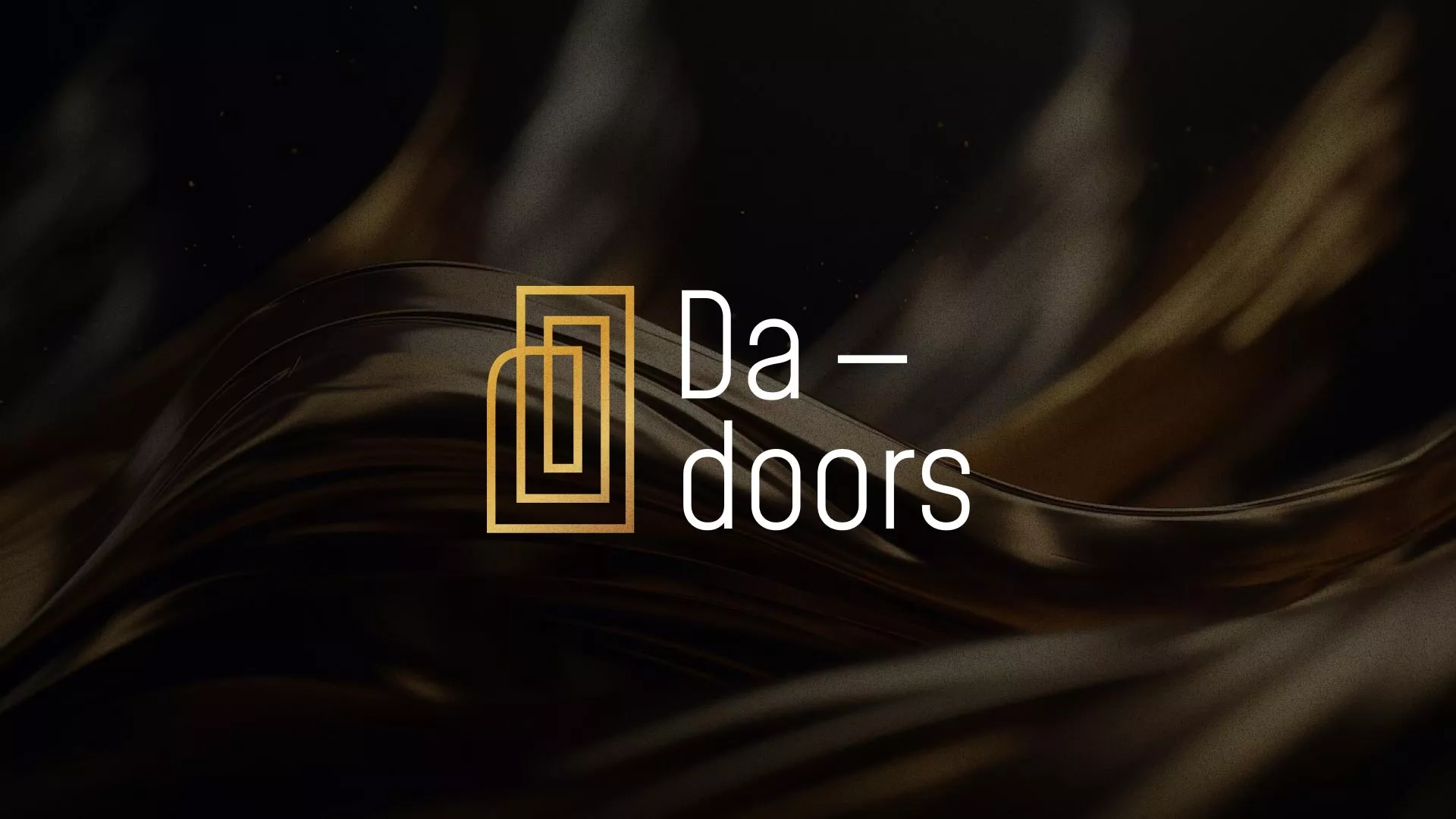 Разработка логотипа для компании «DA-DOORS» в Узловой